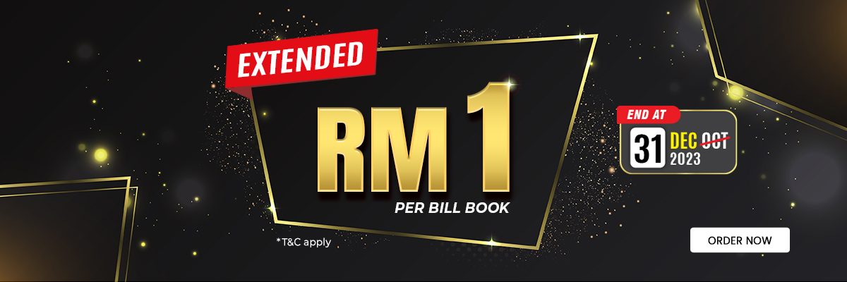 We heard you! The bill book promo extended!