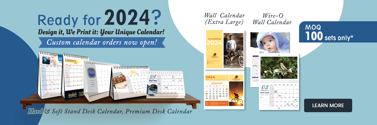Custom calendar available now!