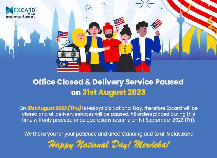 Office Closed & Delivery Service Paused on National Day