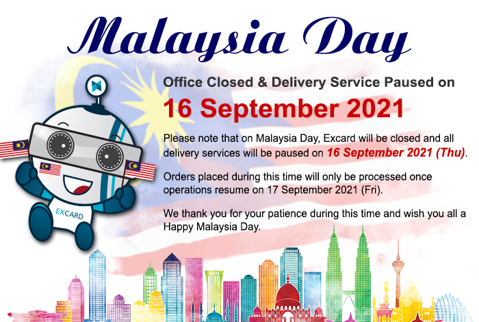 Office Closed & Delivery Service Paused on 16 September 2021