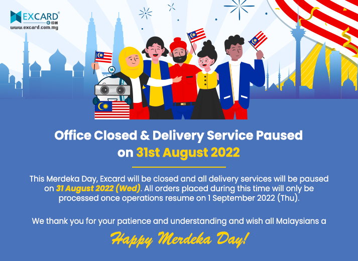 Office Closed & Delivery Service Paused on National Day