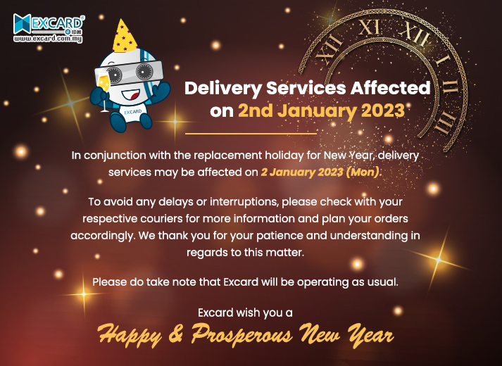 Delivery Service Affected on New Year Day