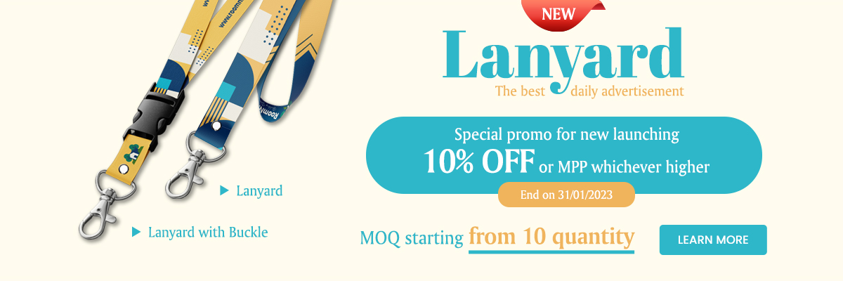 New wearable advertisement product - Lanyard! 