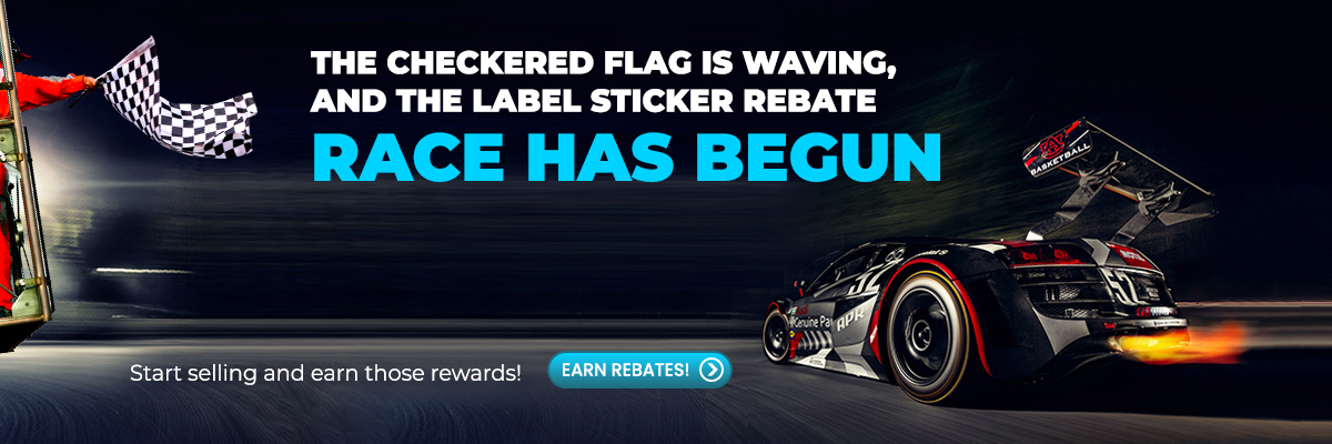 The Label Sticker race is on. It's time to earn those rebates!
