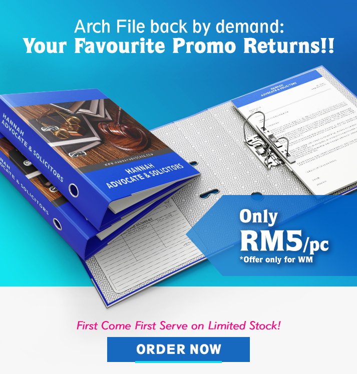 Arch File back by demand: Your Favourite Promo Returns!!