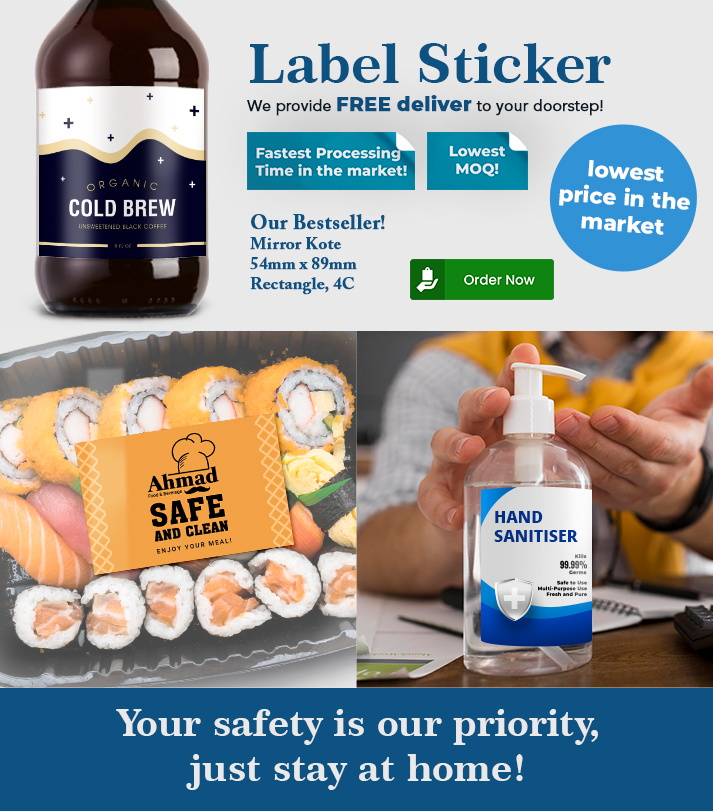 Essential Product Label Sticker Printing