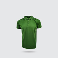 Custom kids polo t-shirt with DTF print, available in various colors and sizes.