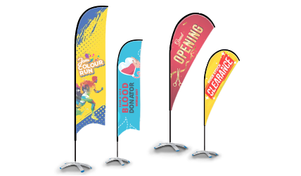 Let Your Message Fly! Our Wind Flags Speak Louder than Words.
